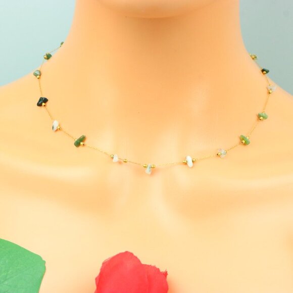 Delicate & Contemporary Necklace Chain, A Lovely Choice for Women, EVCH1117 - Picture 13 of 15